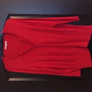 Cleo Cardigan with Ribbed Bottom